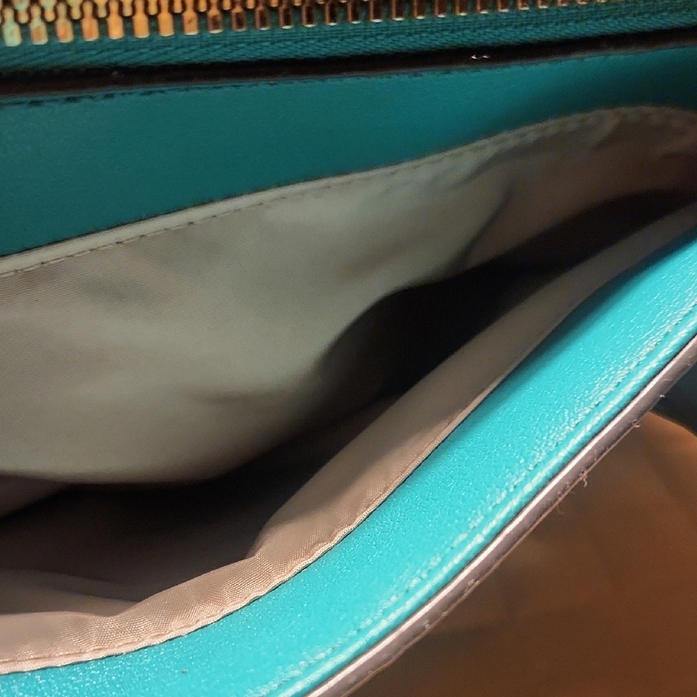 Nine West Summer Green-Green Satchel/Crossbody NWT - Picture 8 of 16